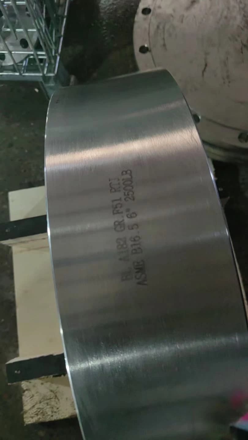 Τυφλή Φλάντζα A182 GR. F51 RTJ RF ASME B16.5 6" 4